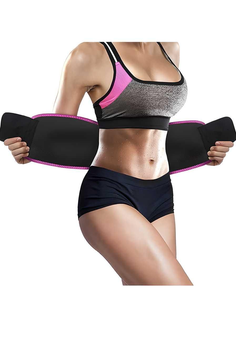 Adjustable waist trimmer belt